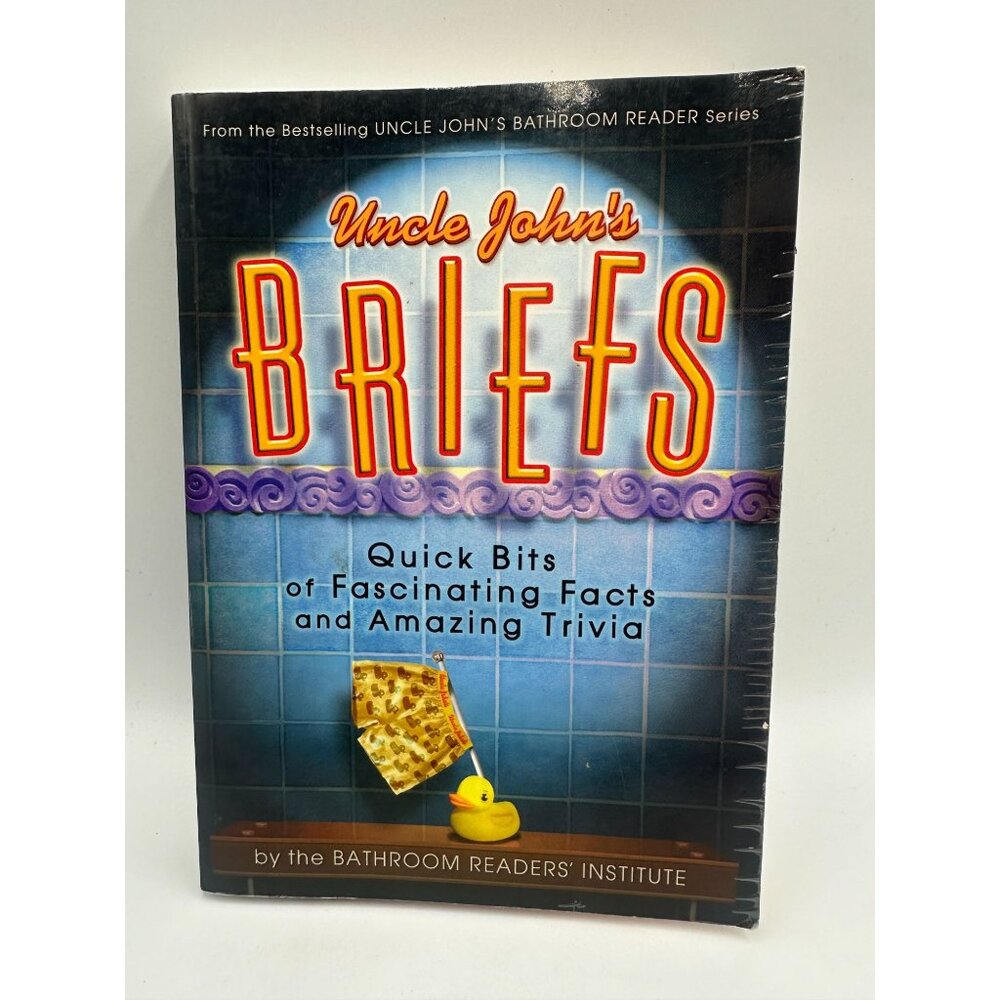 Uncle Johns Briefs Bathroom Readers Institute 2010 Paperback Humor/Trivia Book